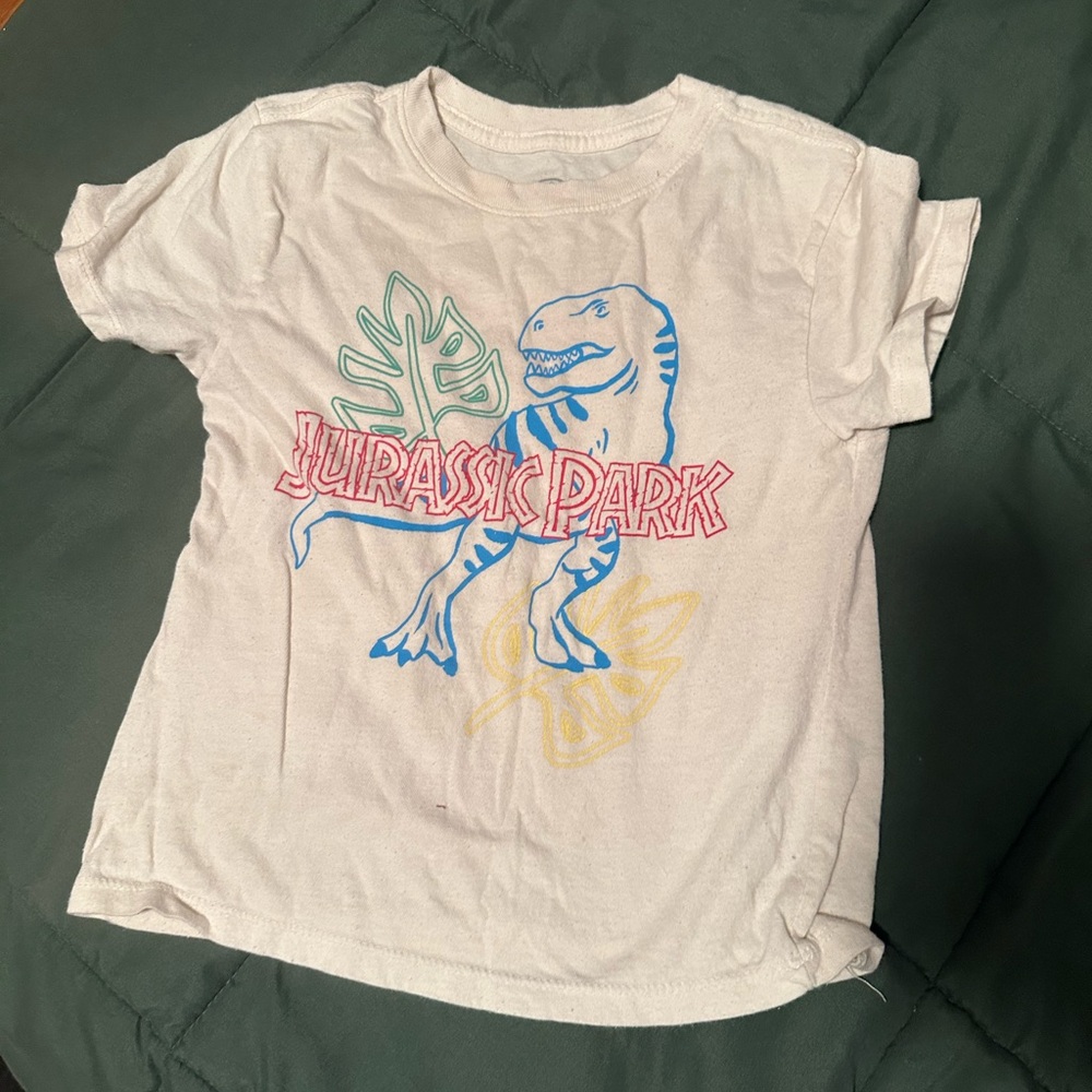 Jurassic Park Kids T-Shirt - White